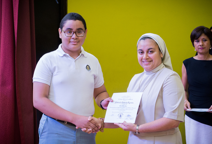 Graduación del Colegio Pureza de María 2019 9no, 